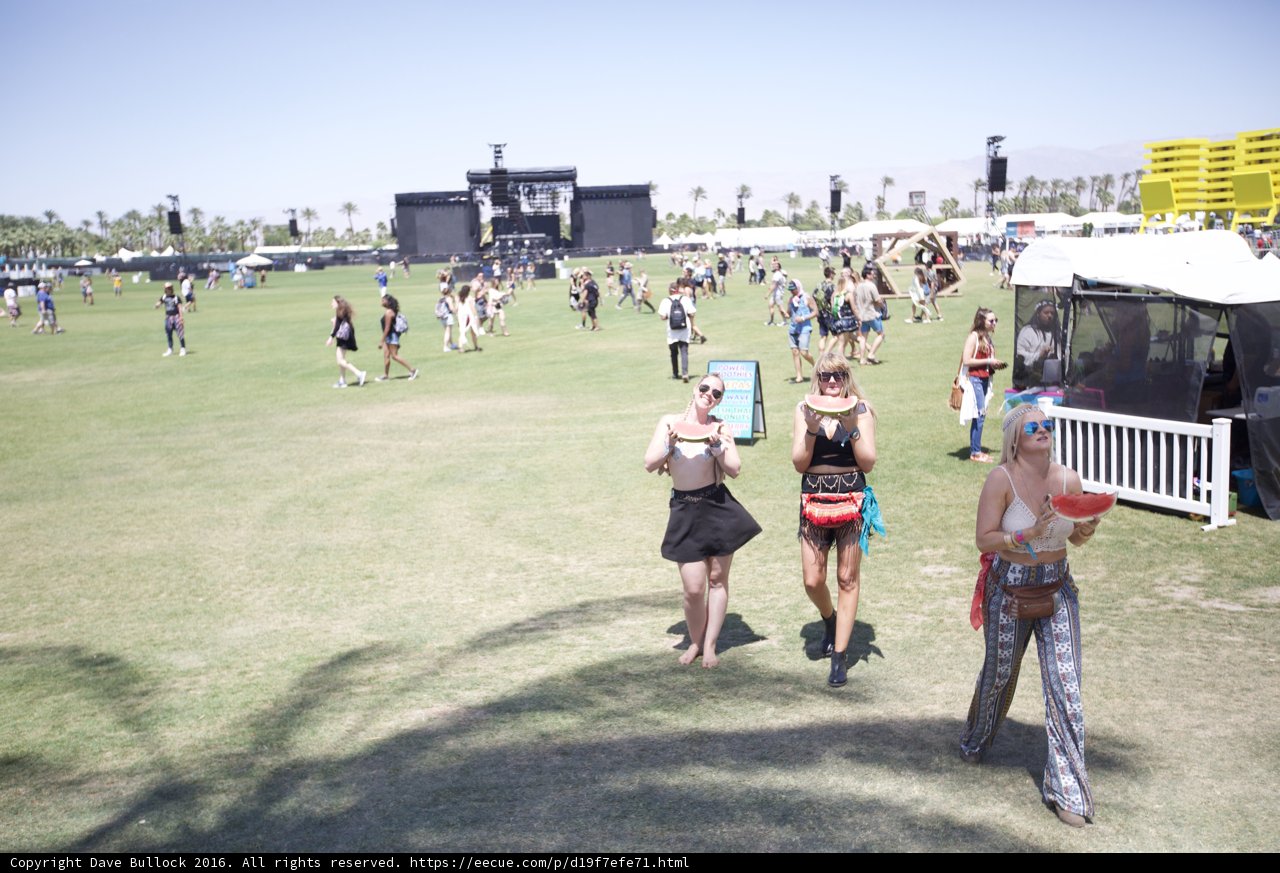 Coachella Crowd Takes Over the Fields