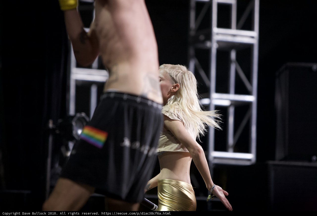 Golden Dance on Coachella Stage