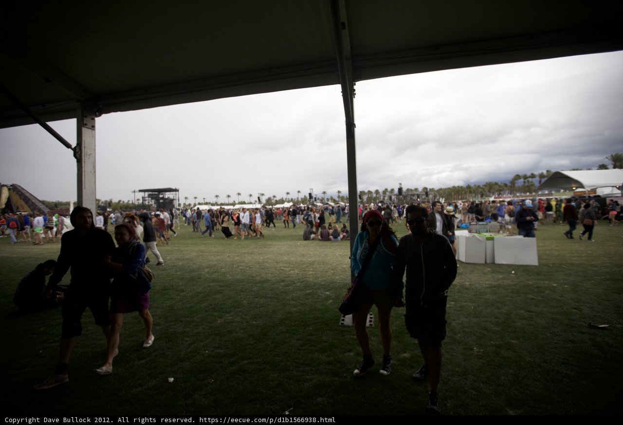 Under the Tent at Coachella