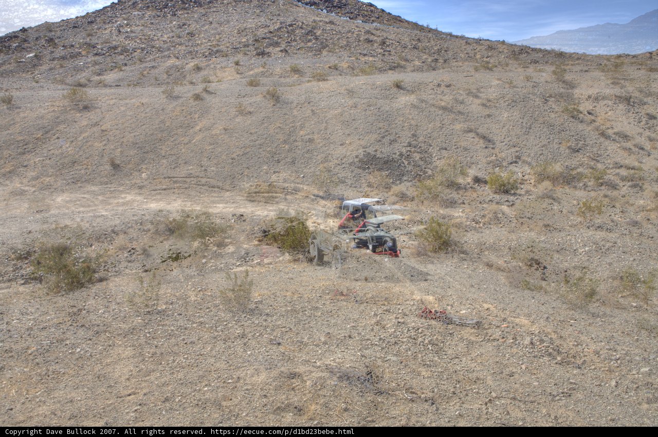 Truck Adventure in the Desert Wildness