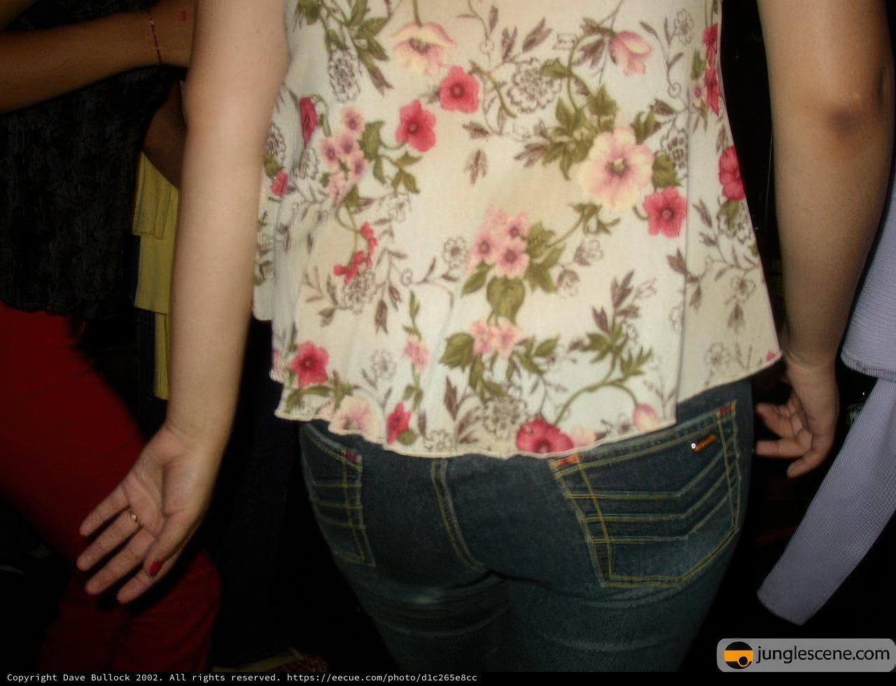 Floral and Denim Fashionista