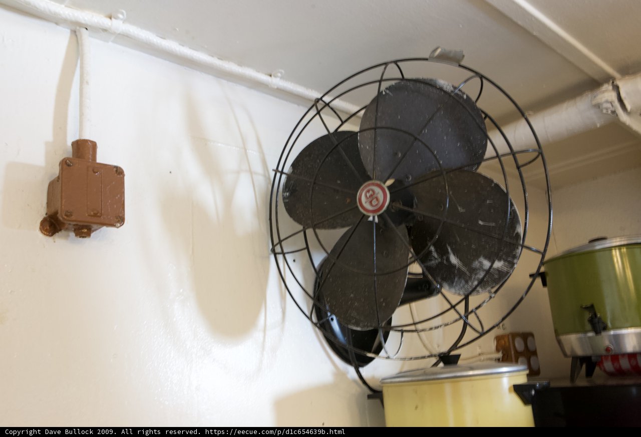 Wall-Mounted Electric Fan and Kettle