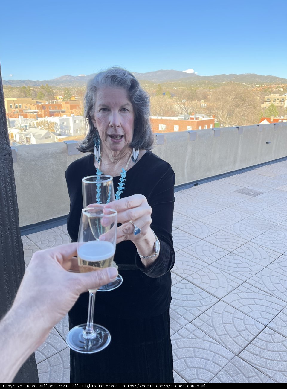A Toast to the Blue Skies