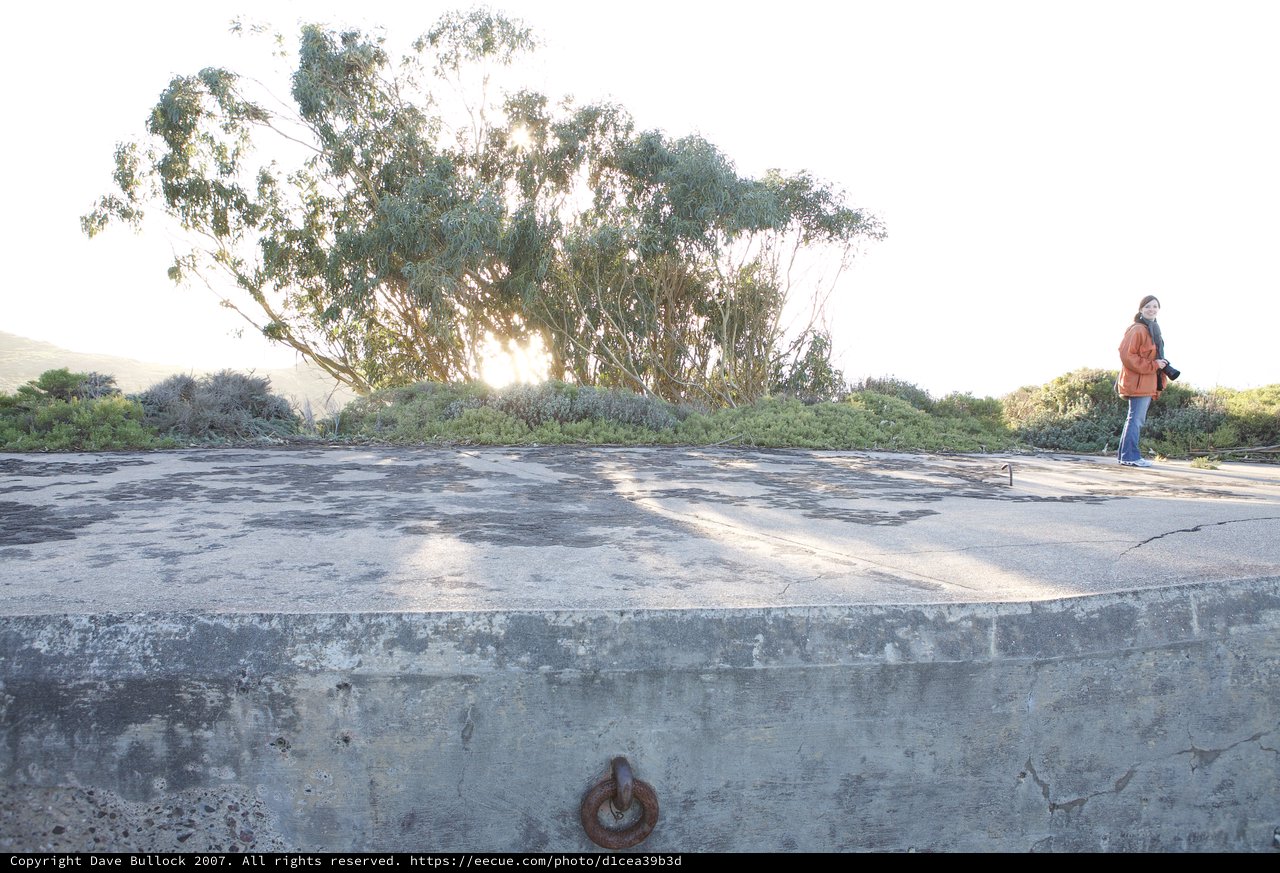 Golden Hour at Point Bonita Coastal Military Ruins