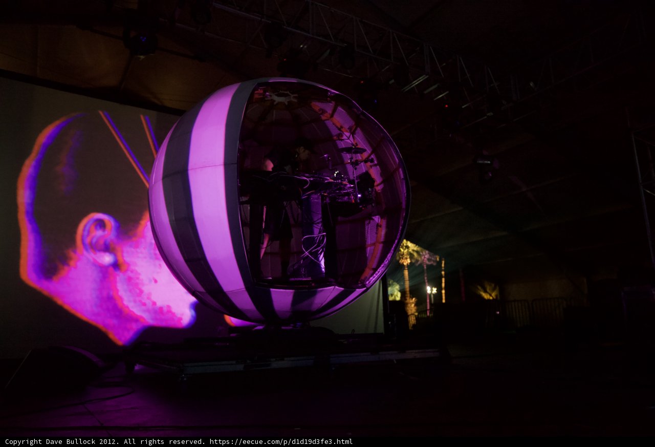 Up, Up and Away: Riding the Giant Balloon at Coachella