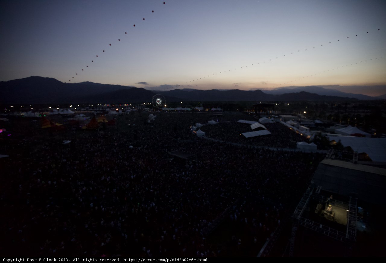 The Night Sky at Coachella