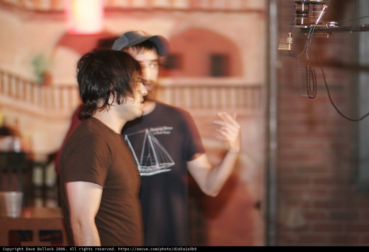 Two Men Chilling at the Pub