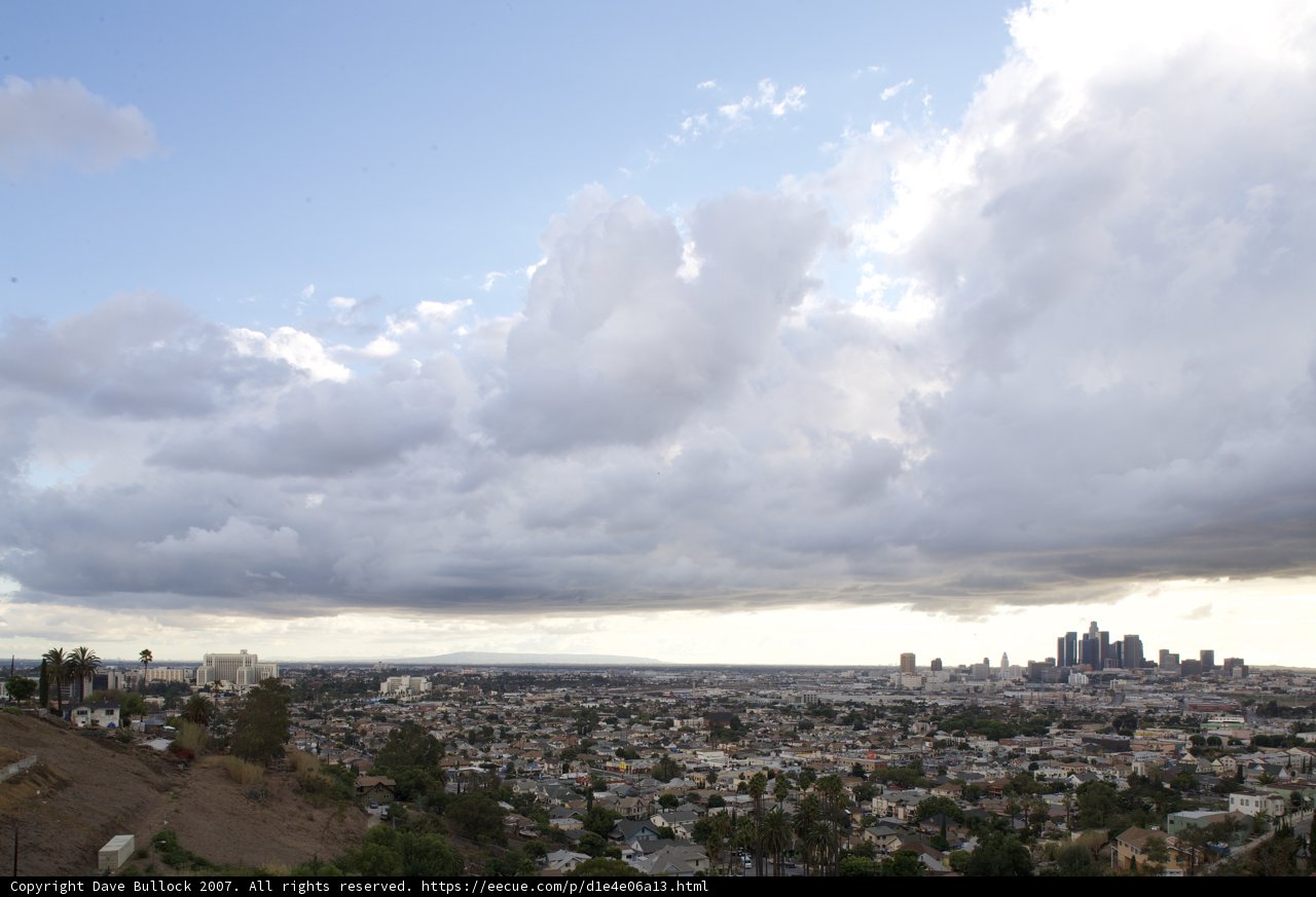 Cumulus Clouds Over Metropolis