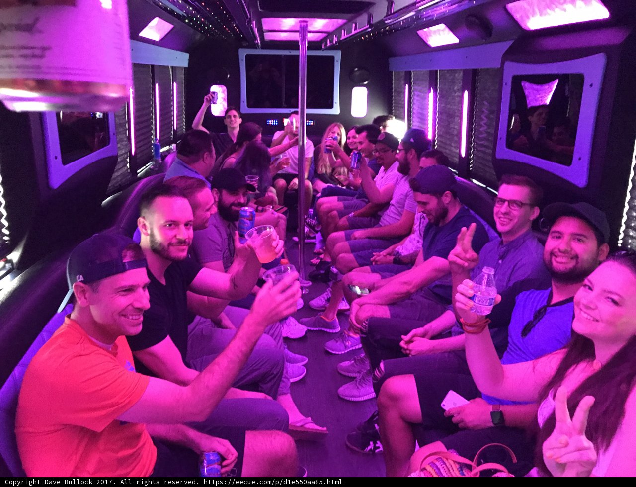 Night Out on the Purple Limo
