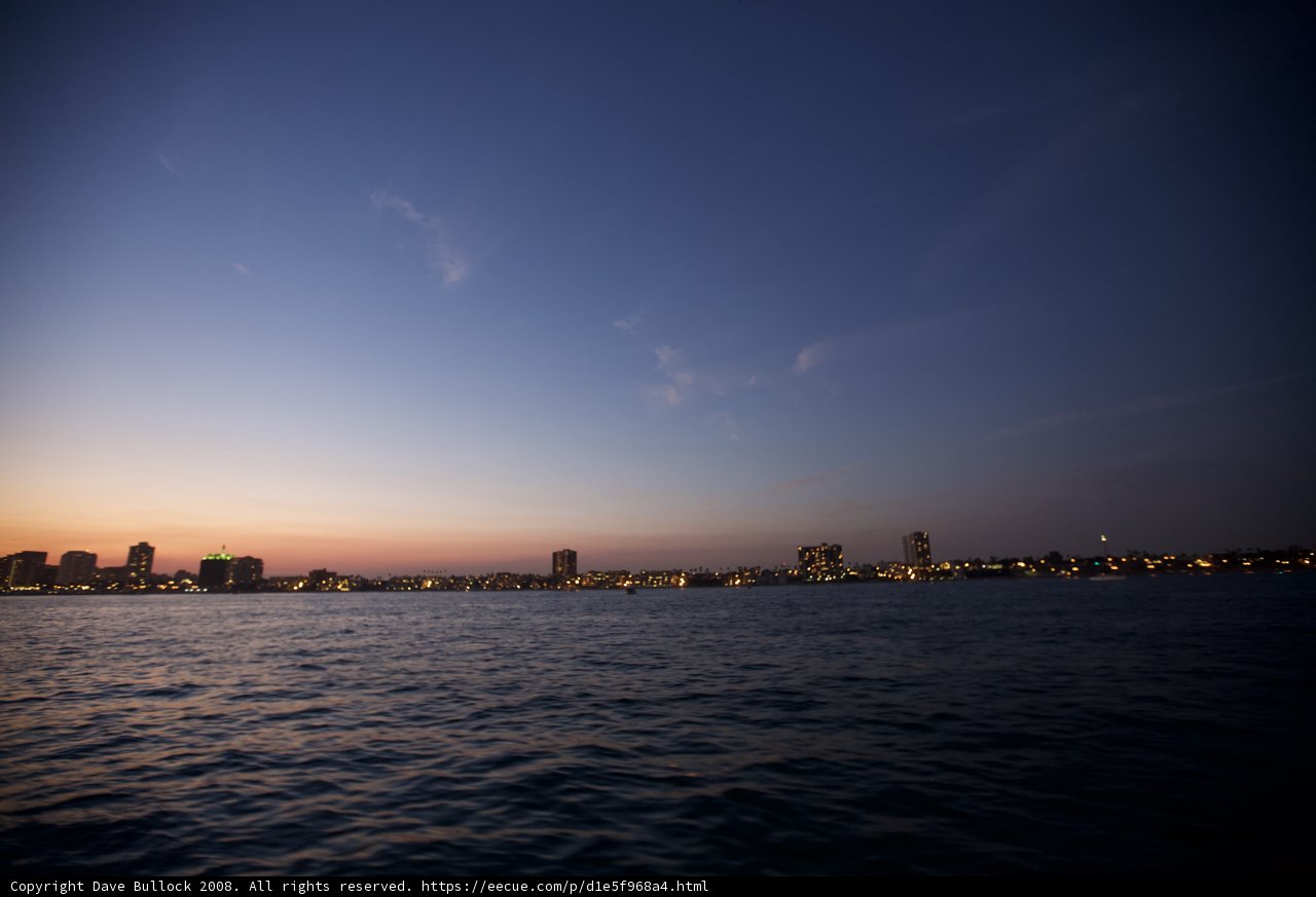 Sunset over the Water