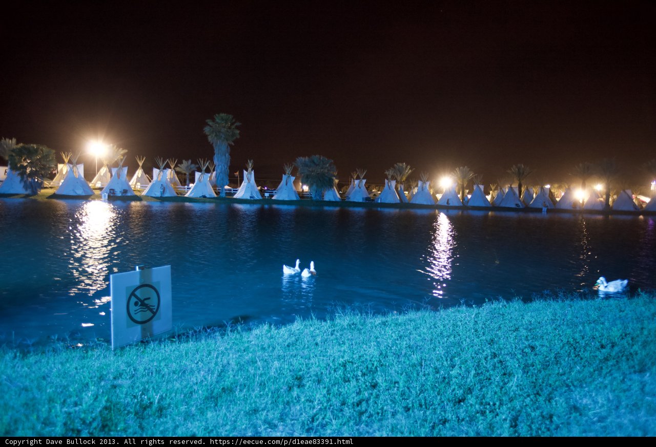 No Swimming Allowed at Coachella Lake