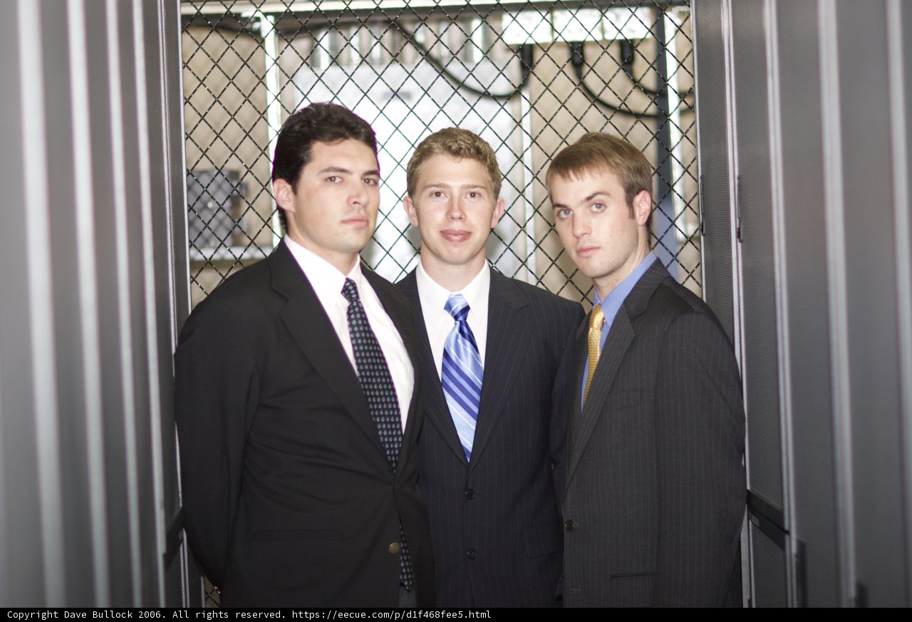 Three Men in Formal Wear