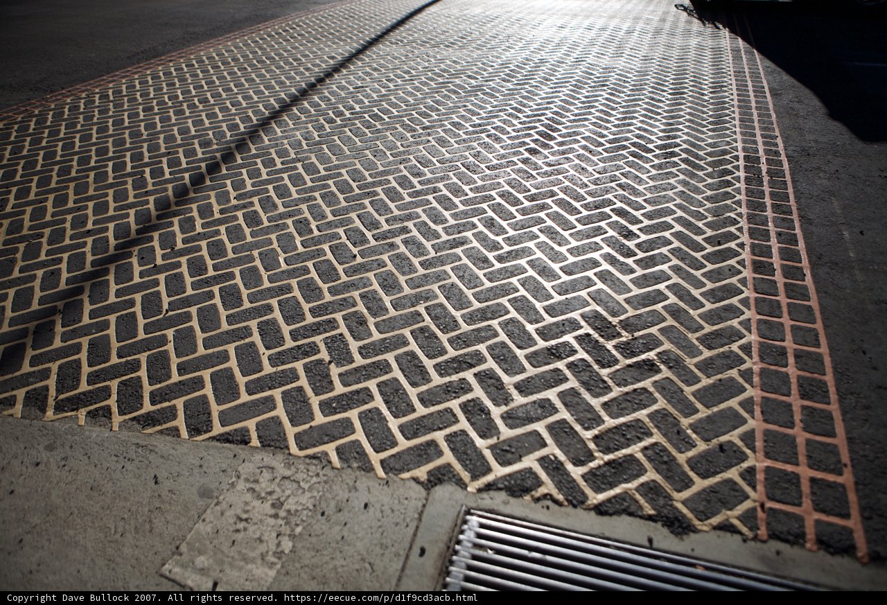Walking on a Patterned Path