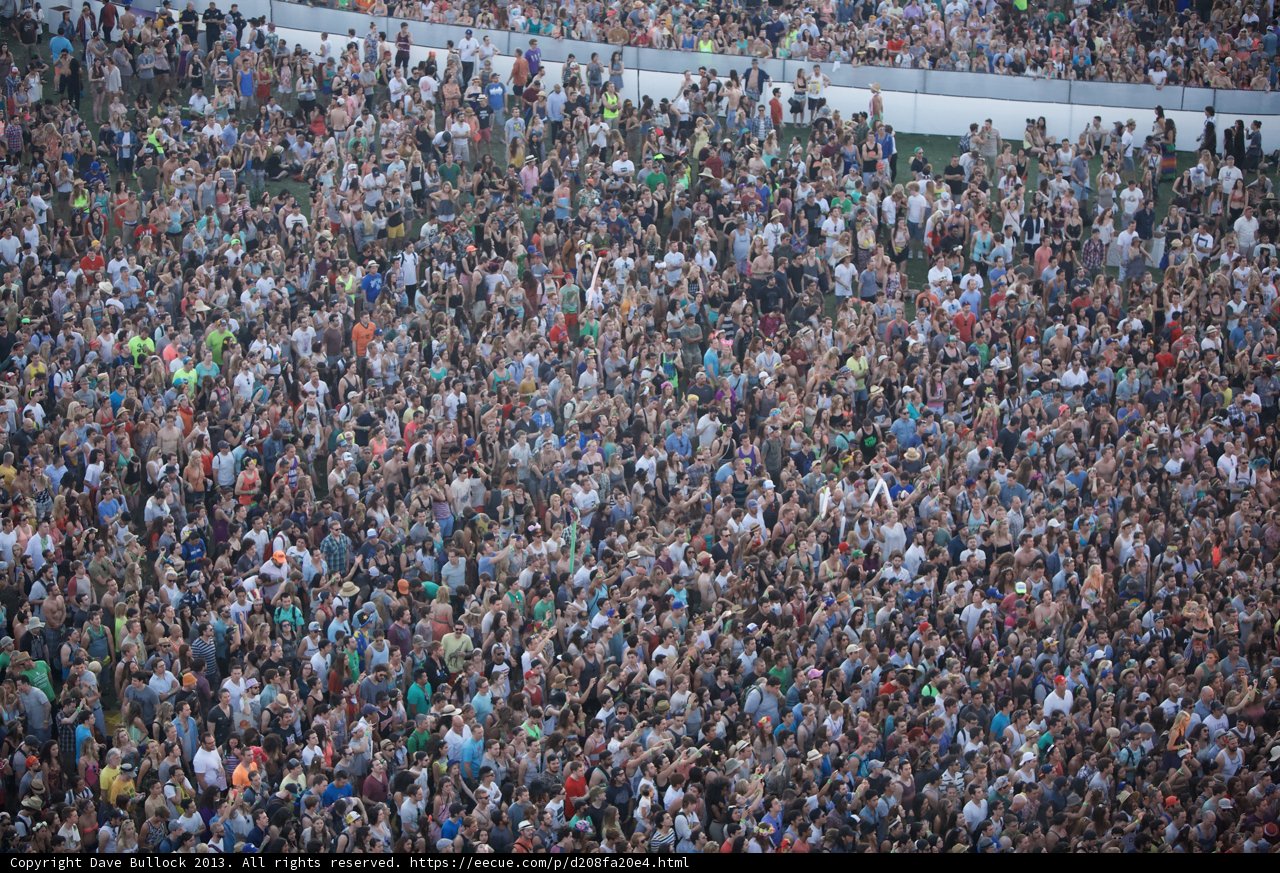 Coachella Crowd