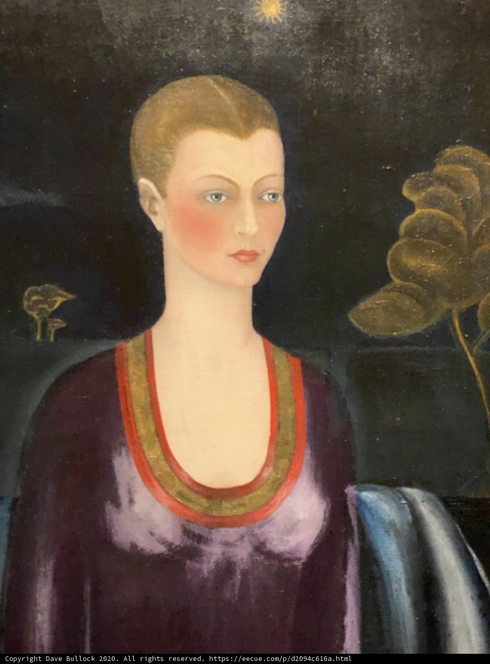 Lady in Purple