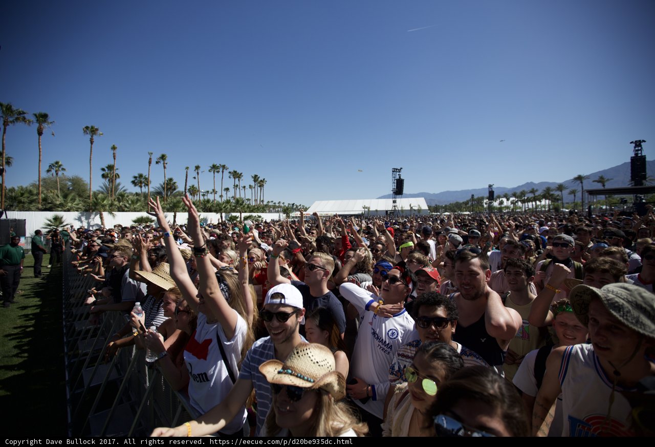 Coachella 2017: Jam-Packed Crowd at Concert