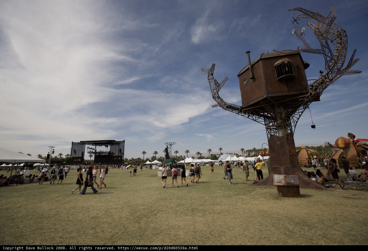 Tree House Fun at Coachella Festival