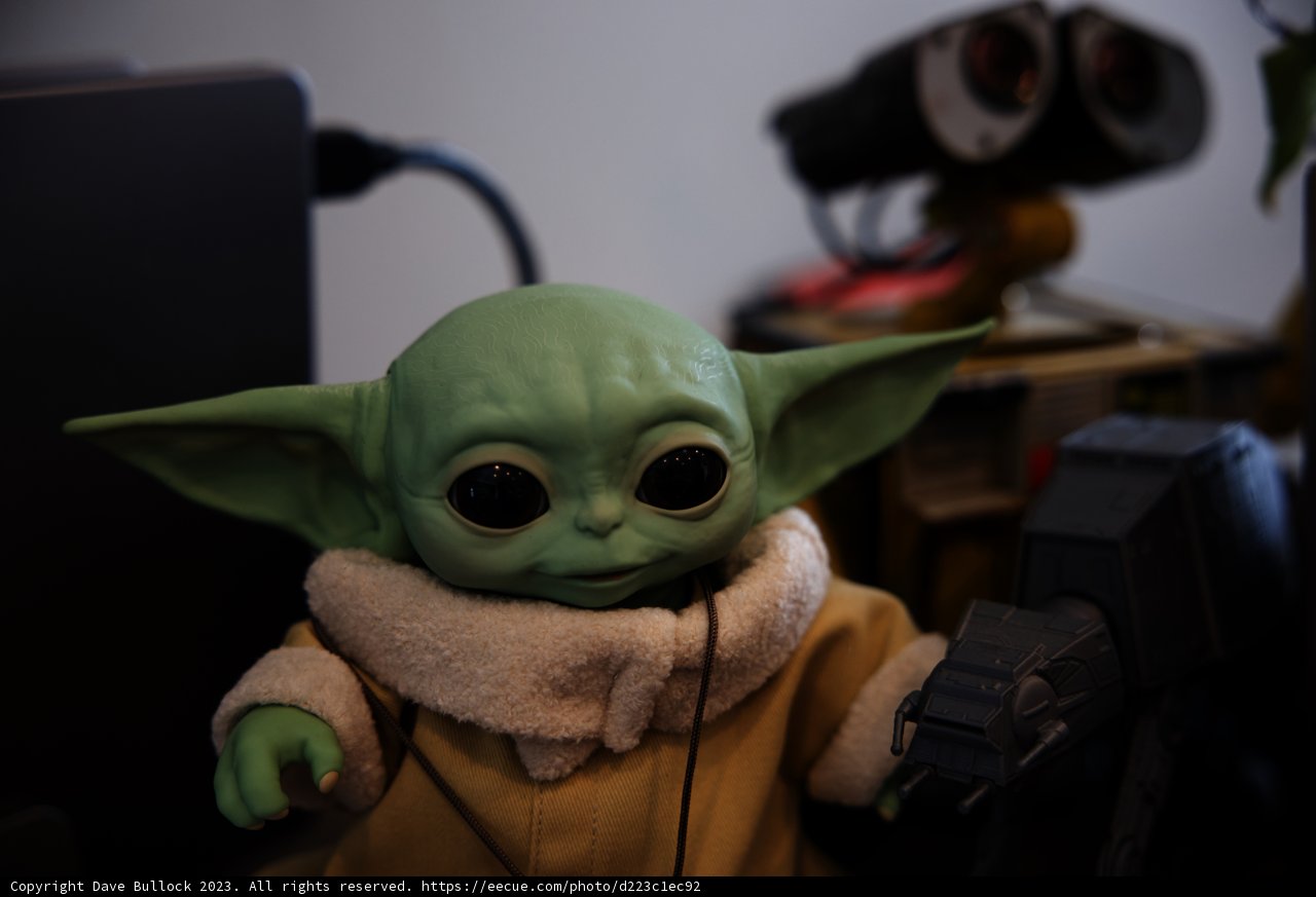 Toy Yoda Takes Control