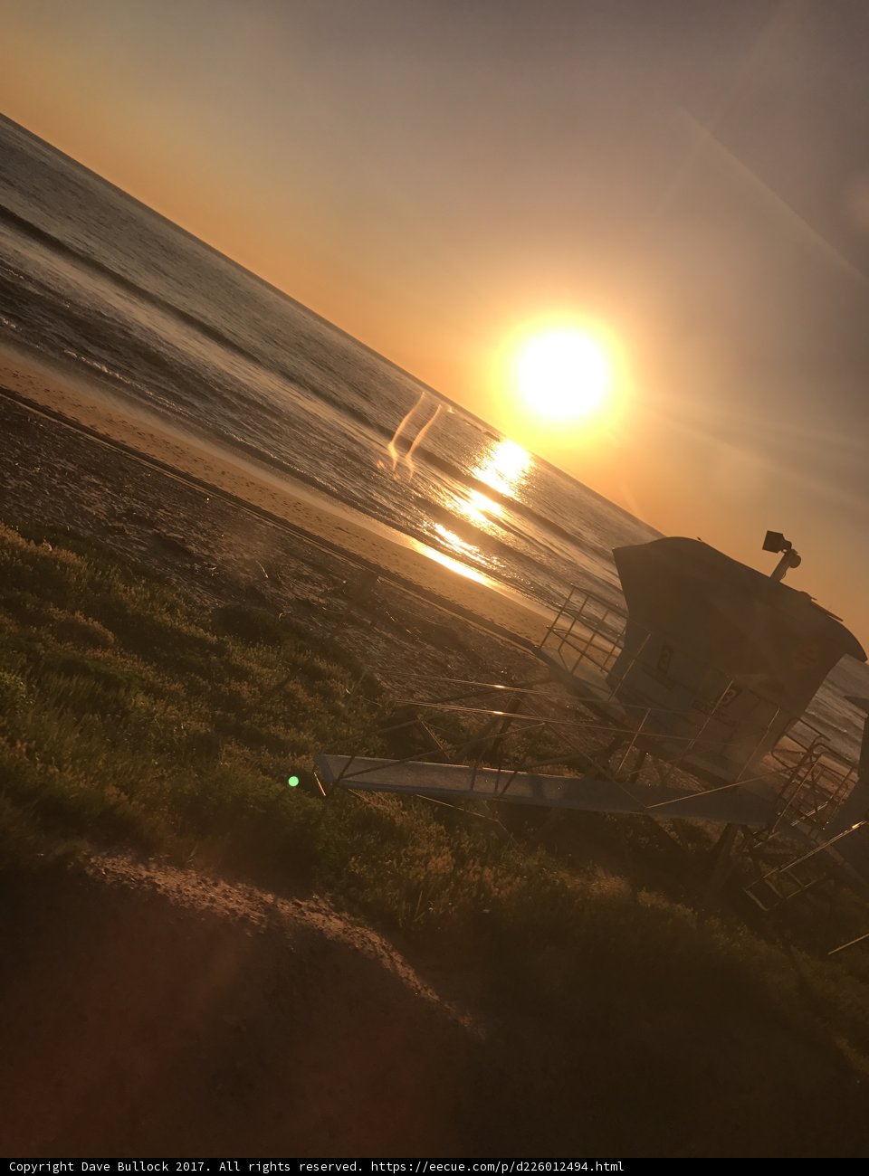 Sunset at San Clemente Beach