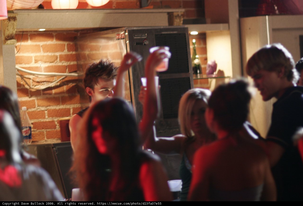 Nightlife Fun at an Urban Pub