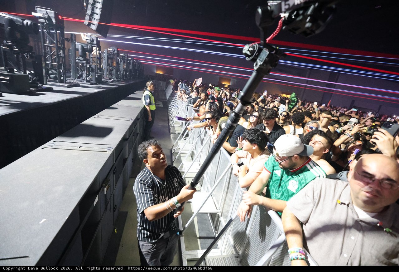 Crowd Surges at Wobbleland 2026 Laser-Lit Arena
