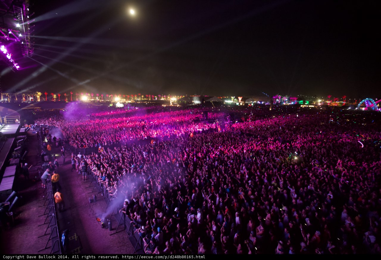 Rocking under the night sky