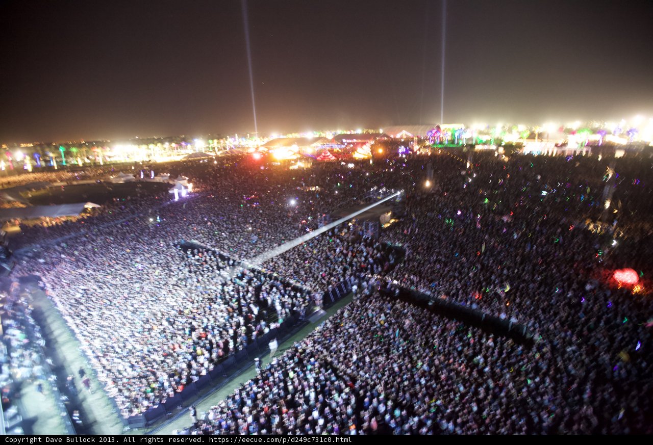 Electric Atmosphere at Coachella Concert
