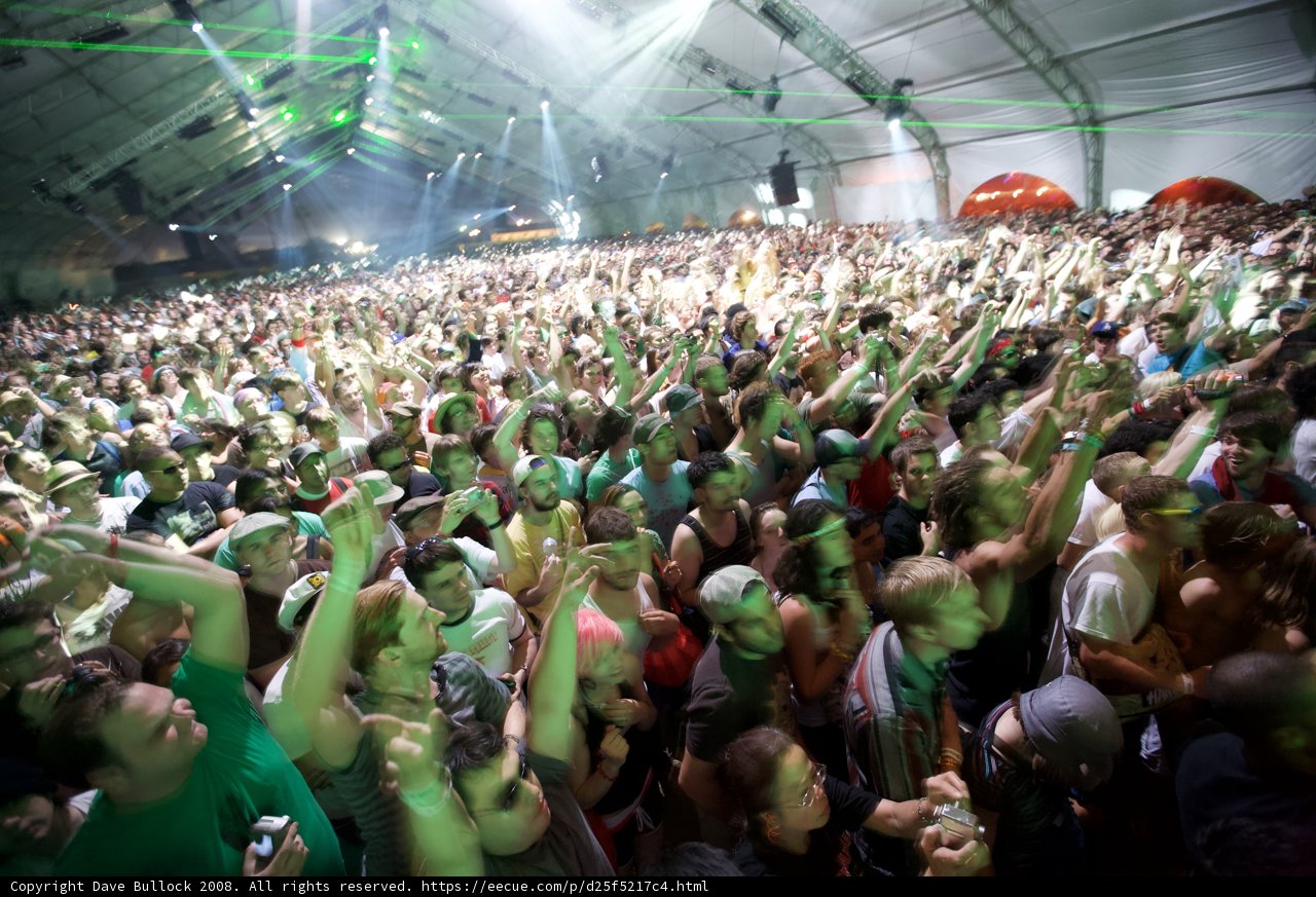 Coachella Crowd Goes Wild