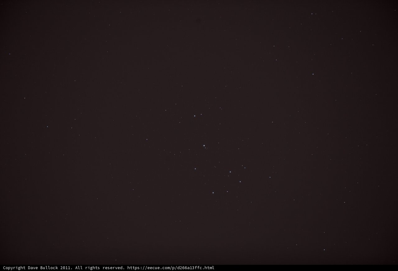 Starry Night Sky