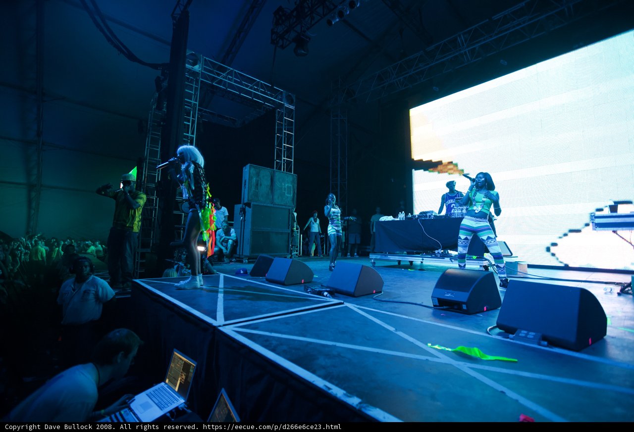 Coachella 2008 Stage Performance