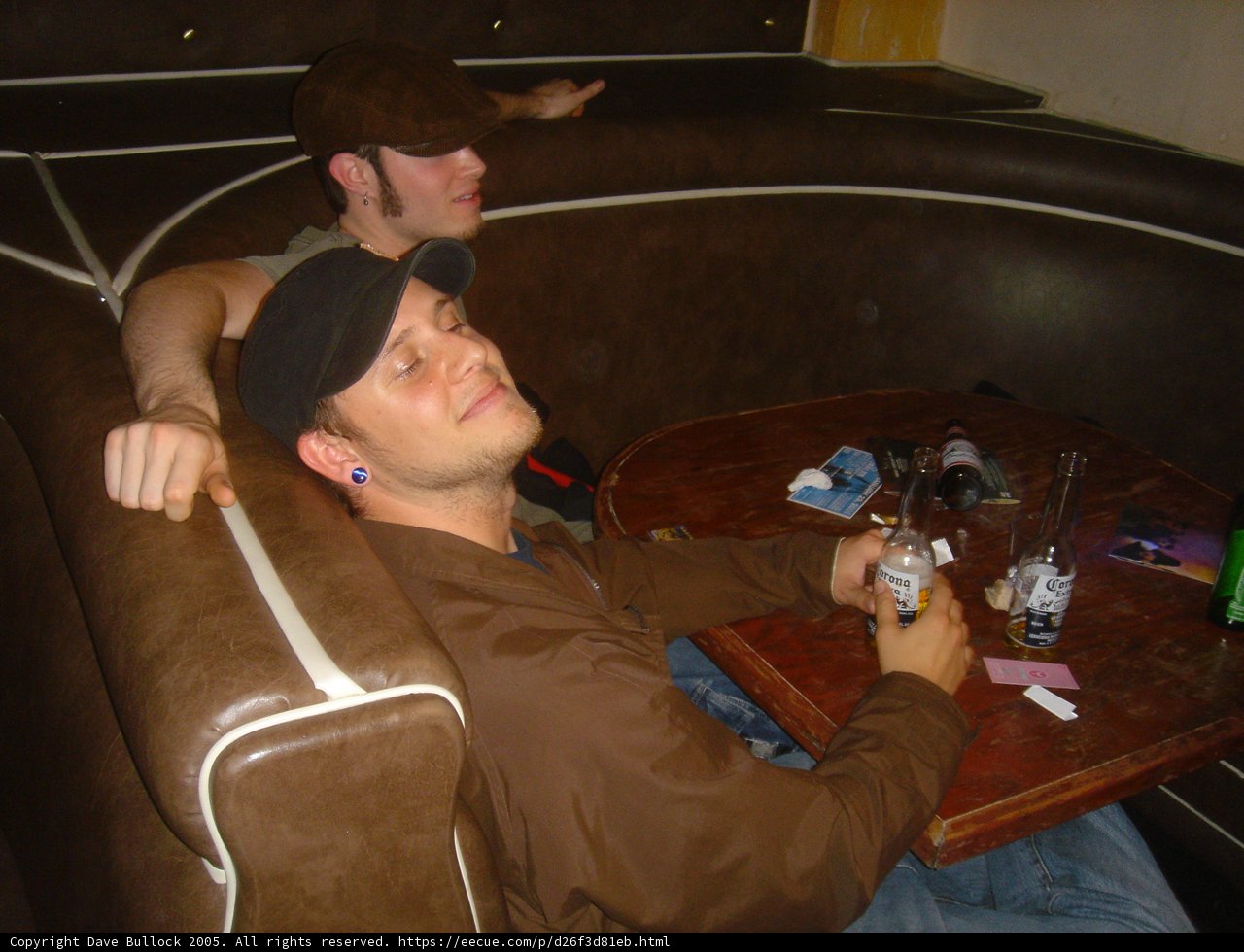 Relaxing at the Pub