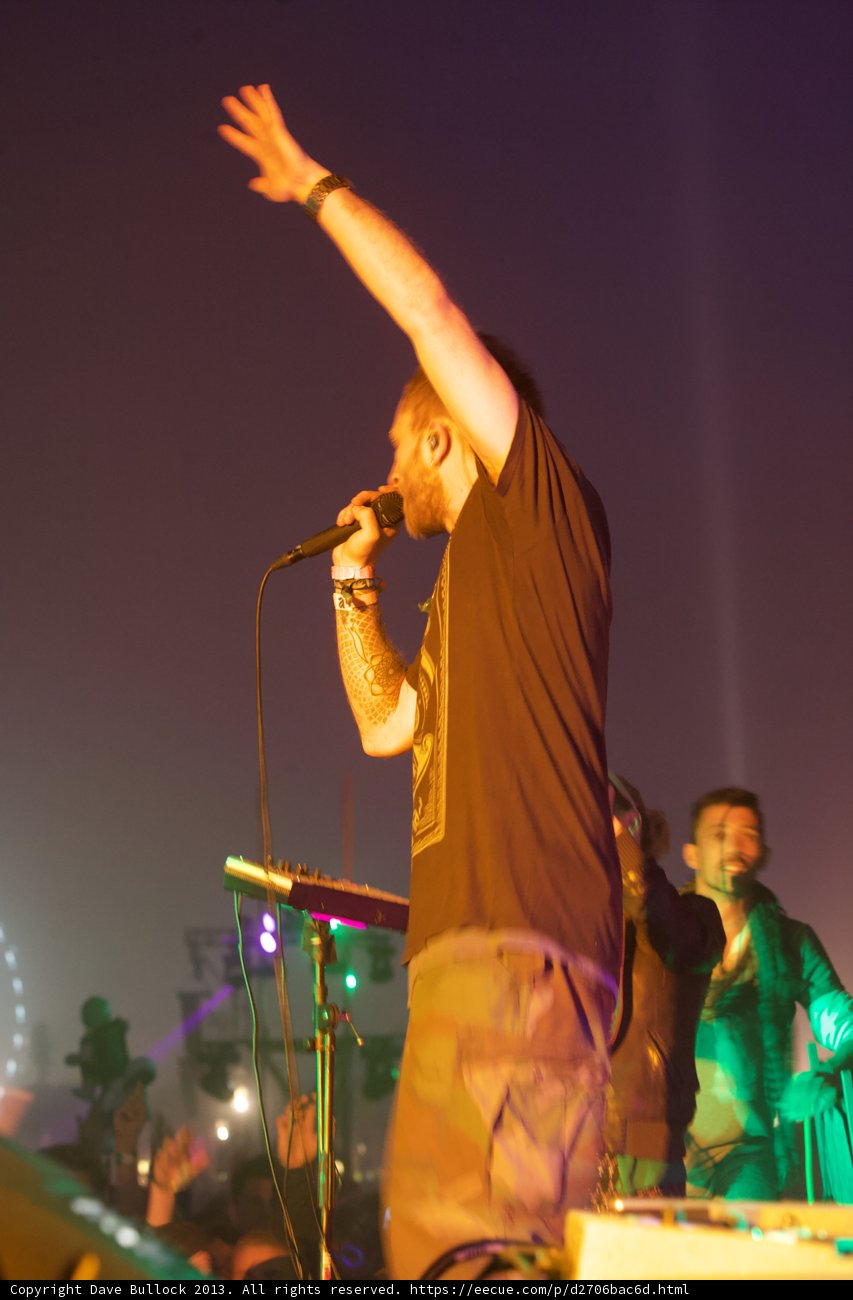 Rocking the Mic at Coachella