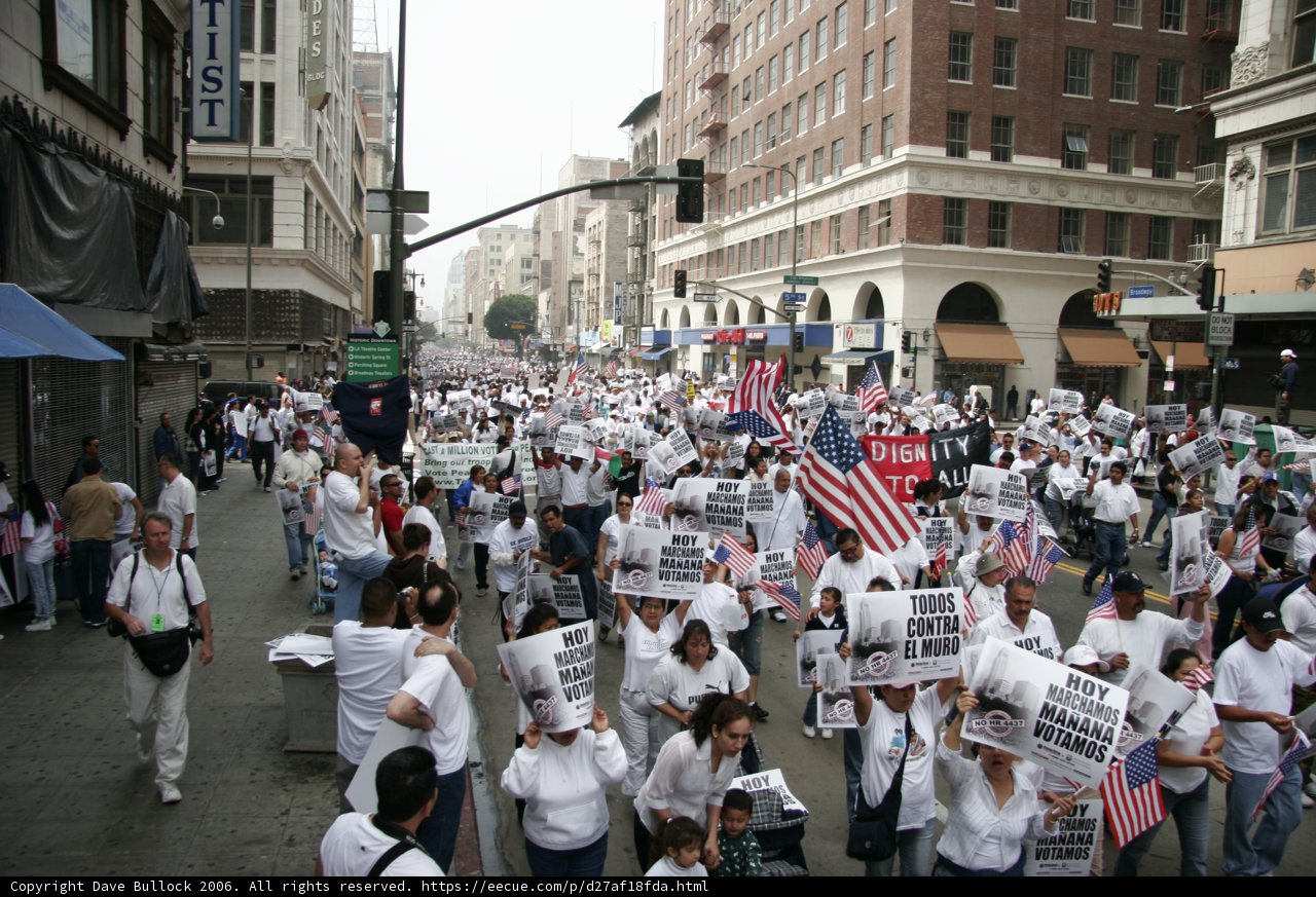 Protest Parade Takes Over Metropolis Streets