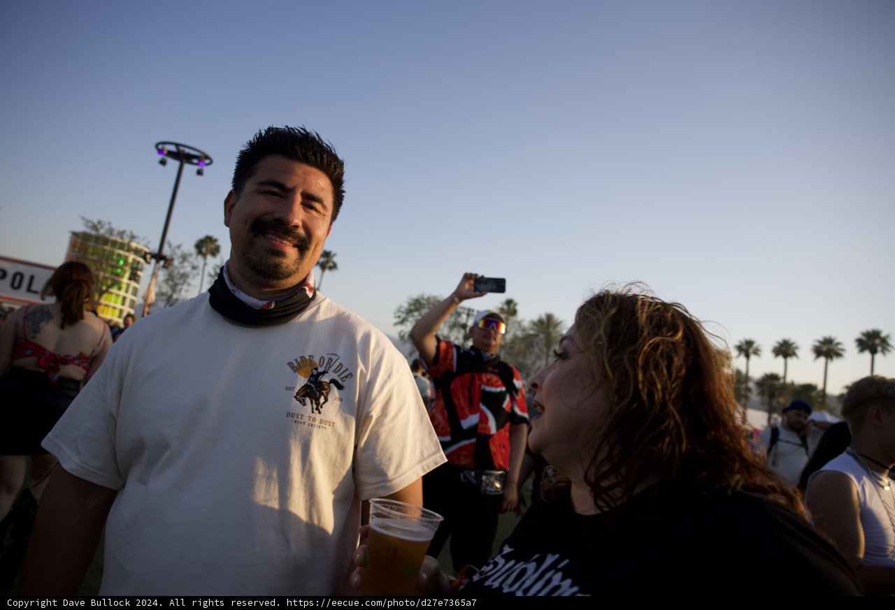Sunset Smiles at Coachella 2024