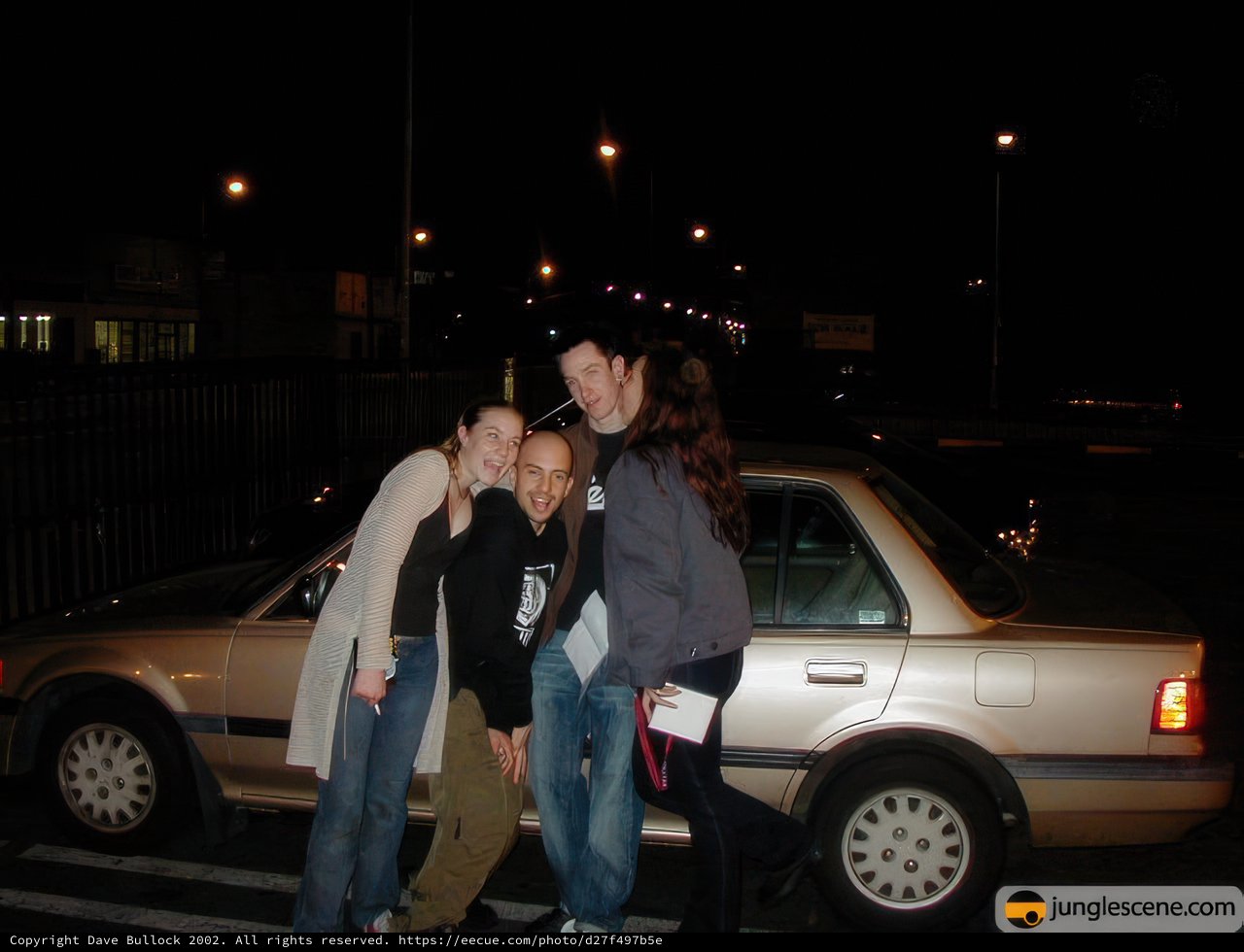 Nighttime Car Meetup