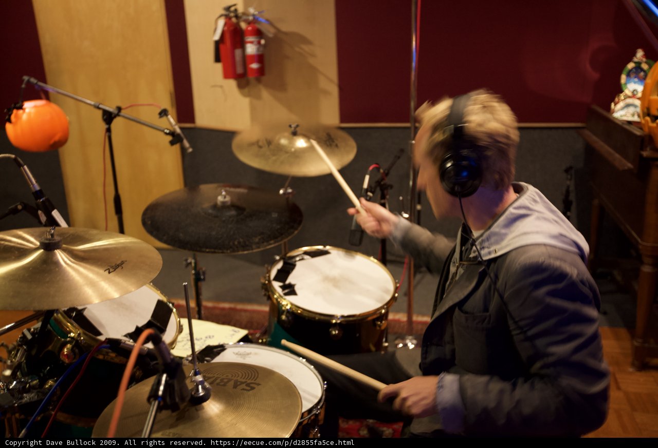 Drumming in the Studio