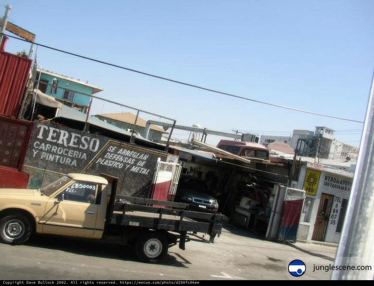Parked Pickup Truck in Ensenada