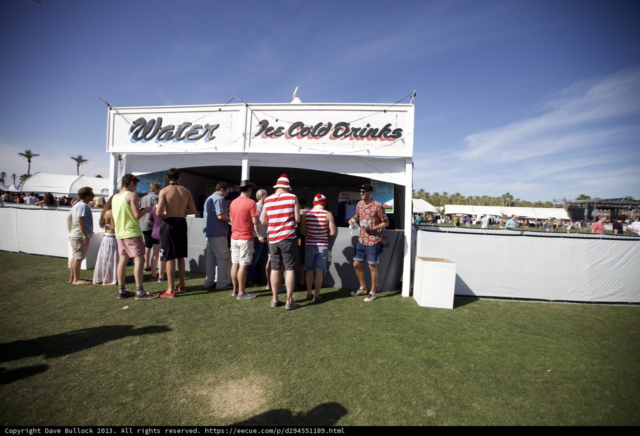 Thirsty Crowd at Coachella