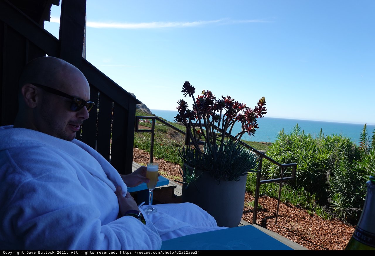 Relaxing with Ocean View and Mimosa