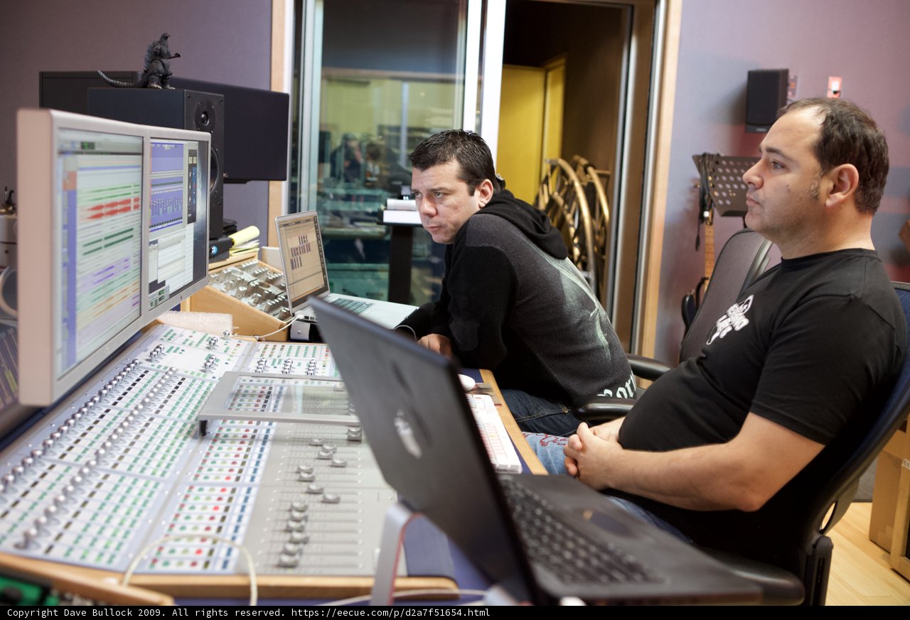 Recording Studio Setup for Crystal Method Album