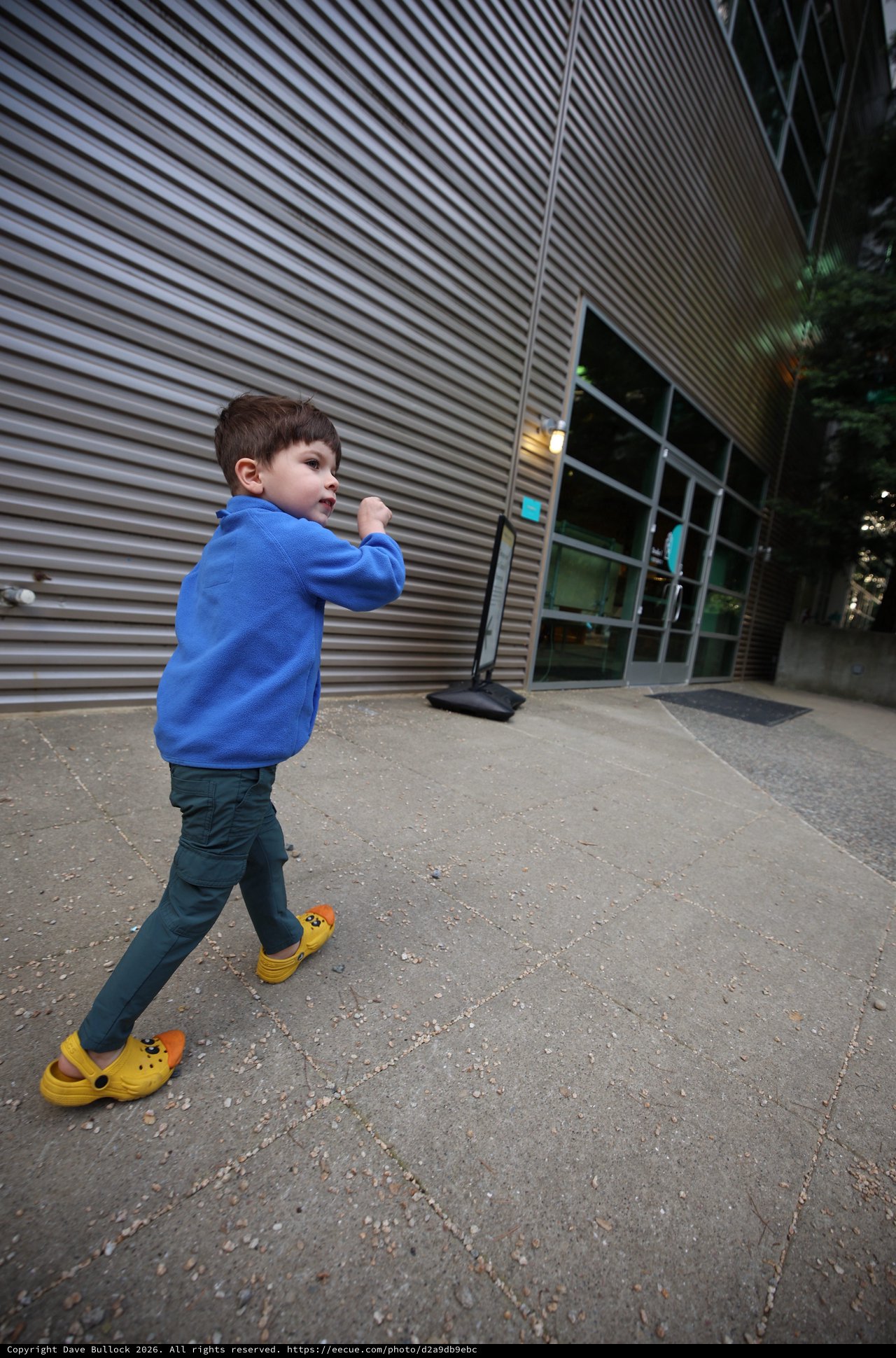 Young Boy Exploring Chabot Space and Science Center