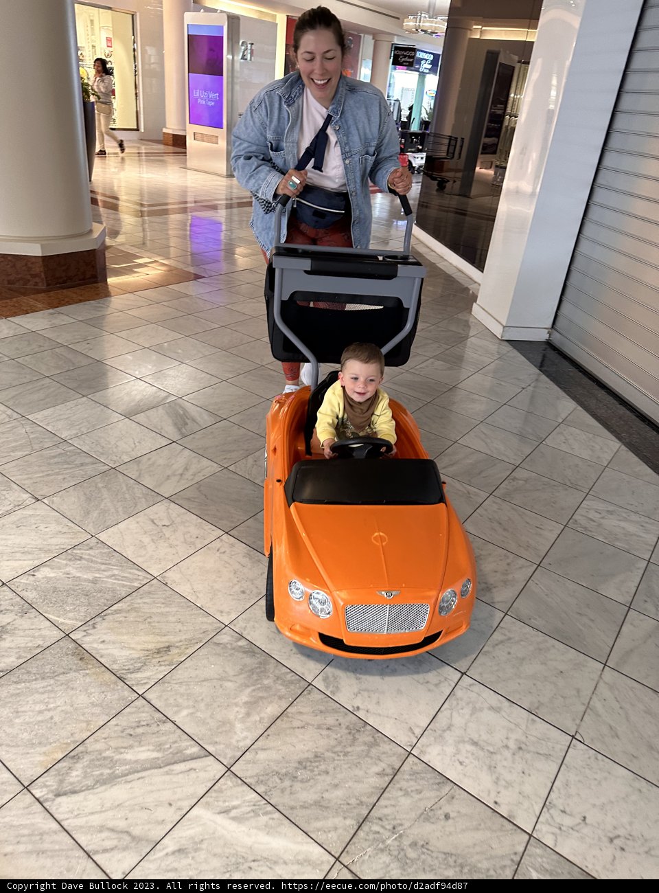 Indoor Bumper Fun at Stonestown Galleria