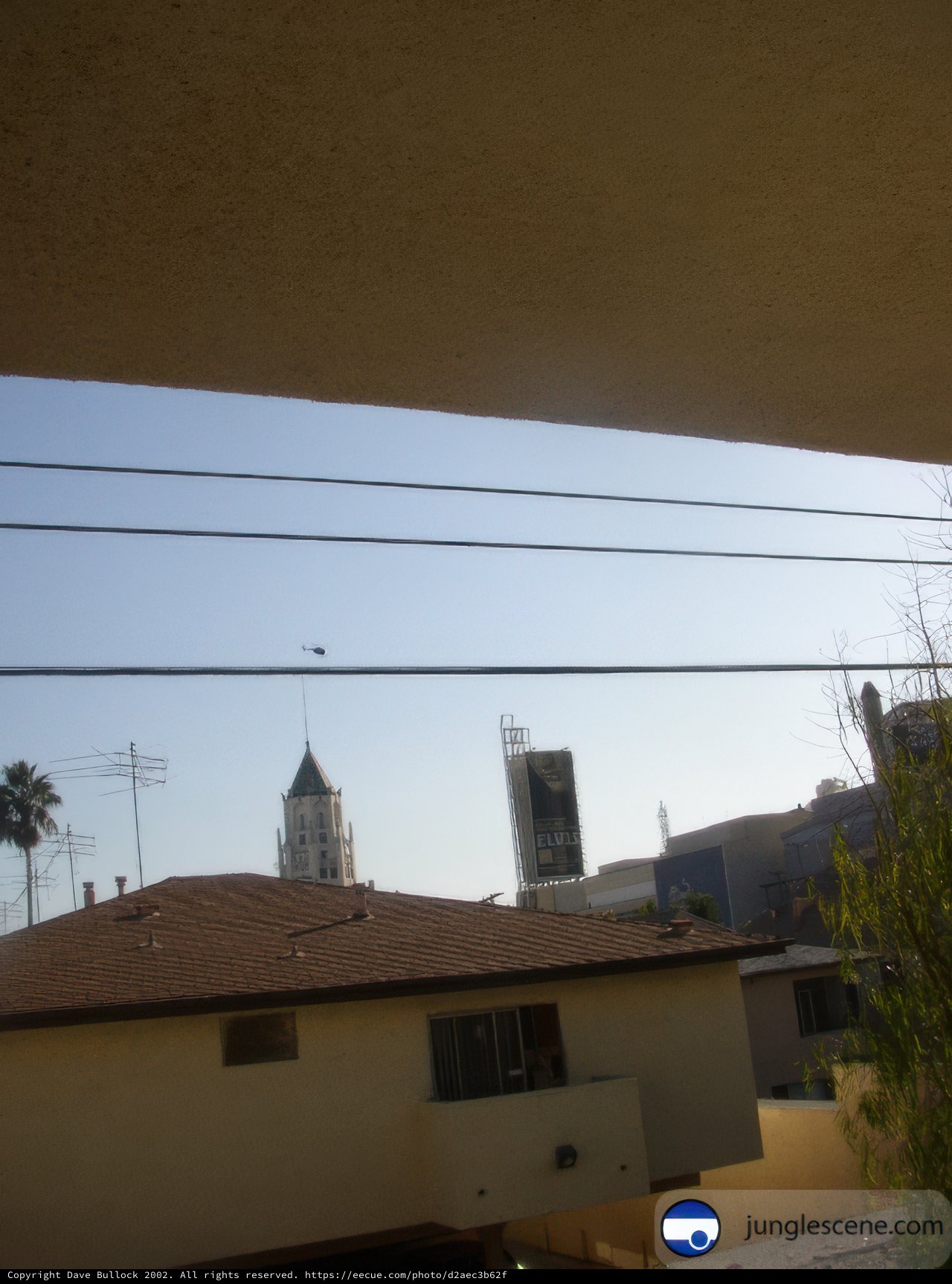Towering Church Over Apartment