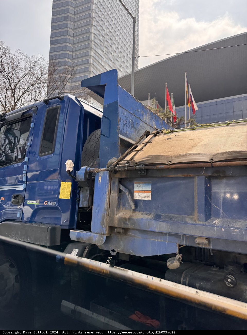 The Blue Stallion on Seoul Streets