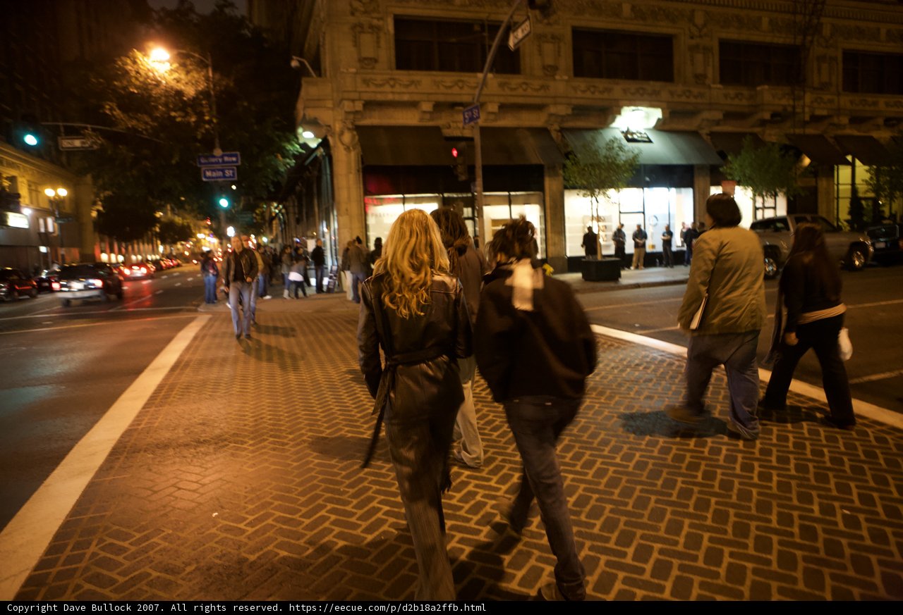 A Busy Night in the Urban Metropolis