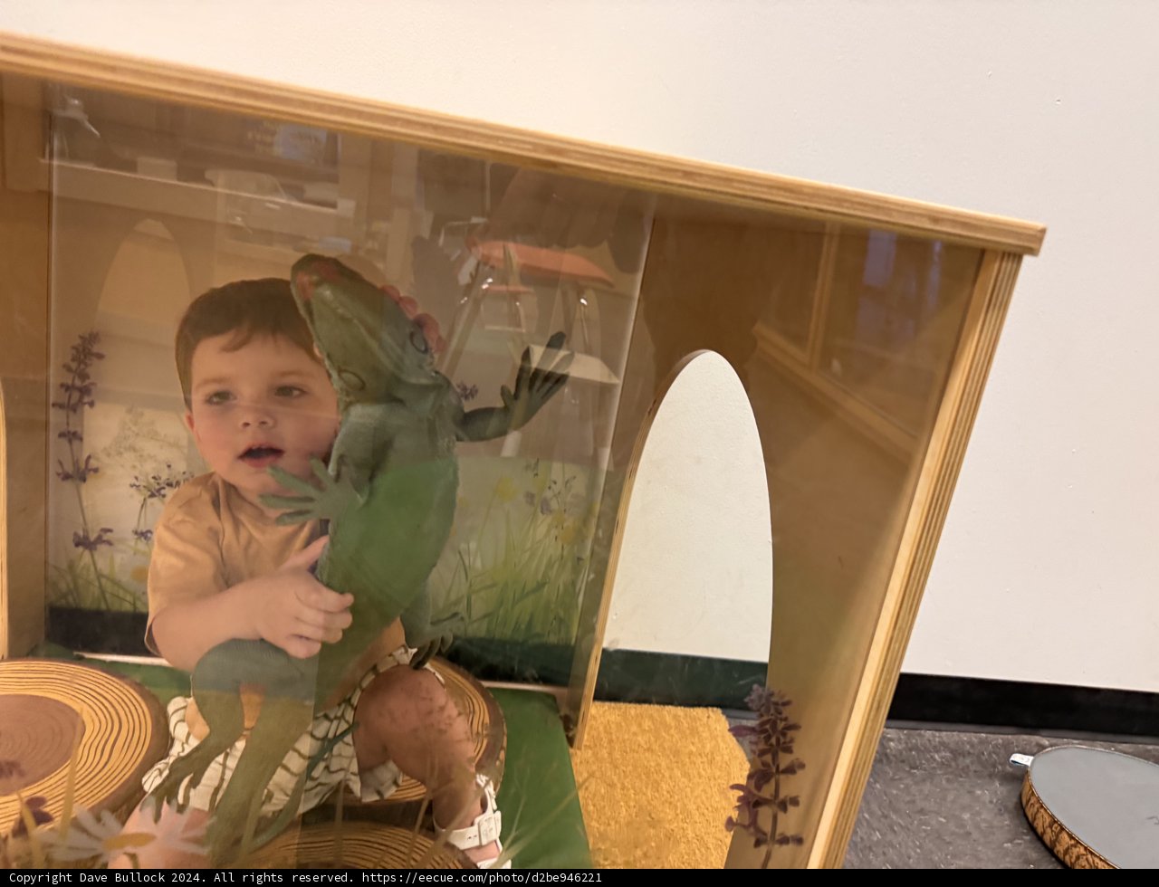 Little Explorer Meets Jurassic Friend
