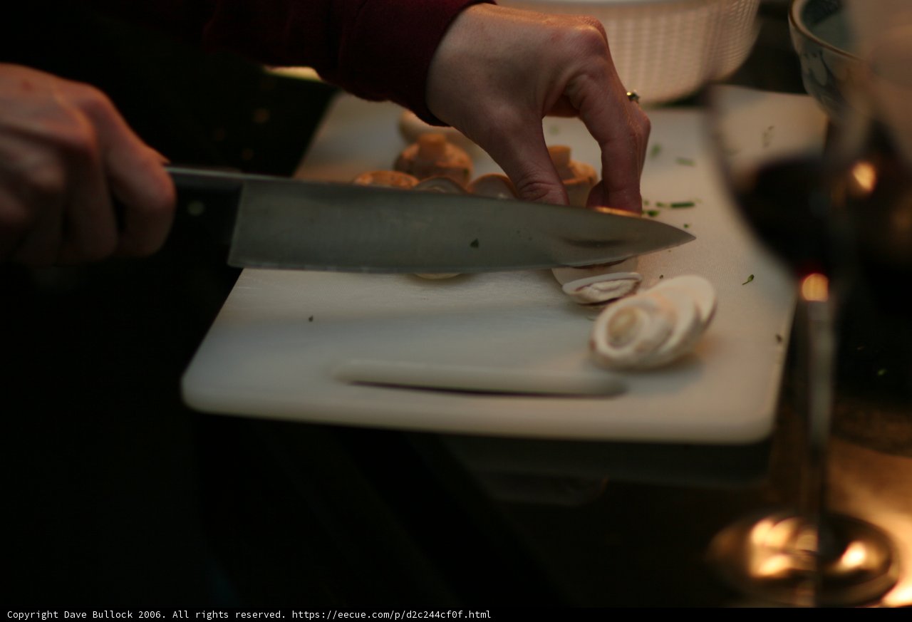 Mushroom Cutting
