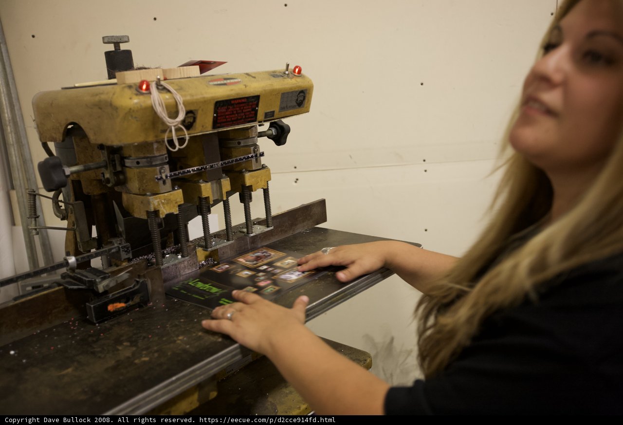 Working the Machine