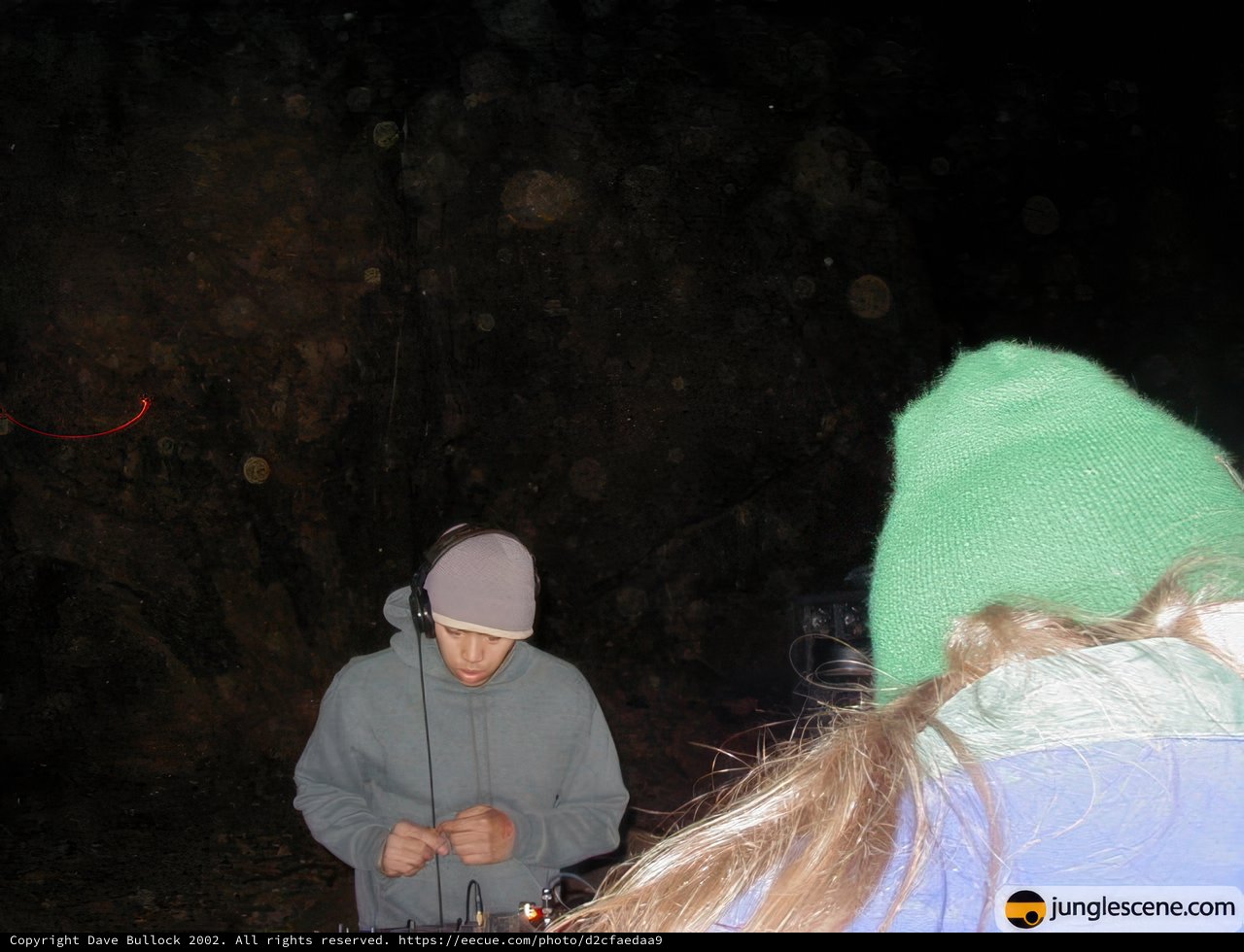 Two Hats Under the Night Sky