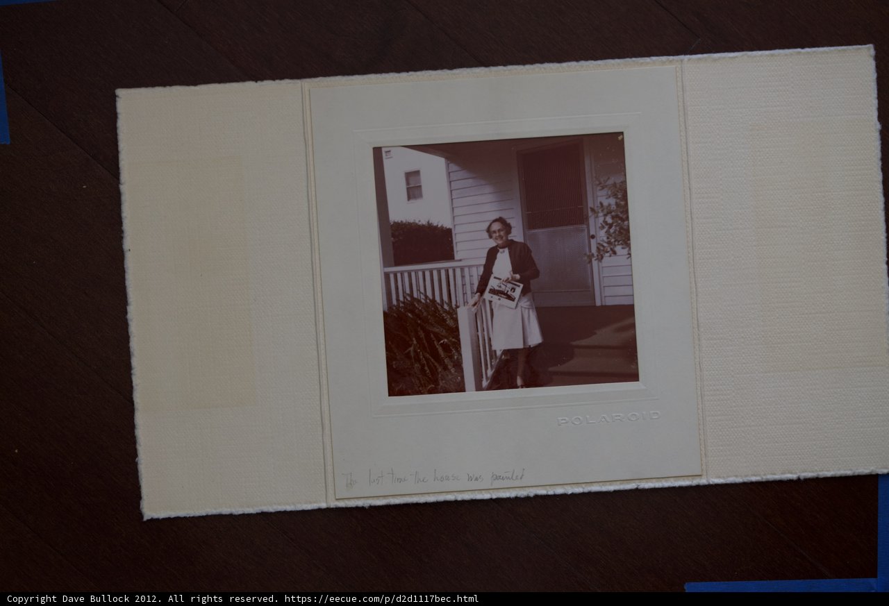 A Woman in Front of her Home